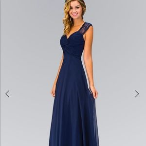 Long Formal Dress - Navy